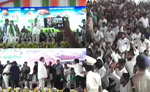 Rythu Mela Sparks Clash Between Congress and BRS