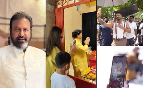 Actor Manchu Manoj Wishes Ugadi and Birthday Wish to Mohan Babu