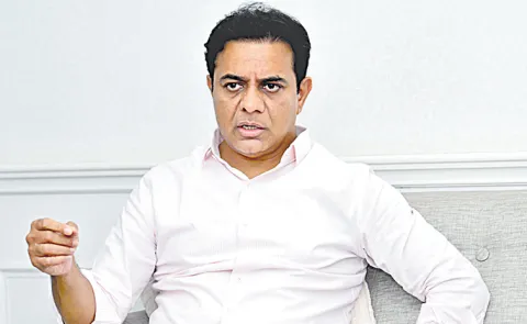 KTR comments over Revanth Reddy