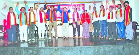 ఎన్టీఆర్‌ జిల్లా జేఏసీ ఏకగ్రీవ ఎన్నిక 