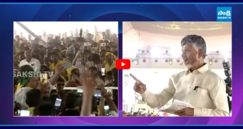 Chandrababu Warns People In Public Meeting  1