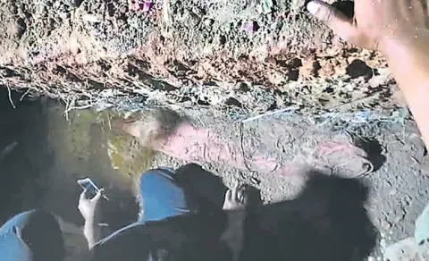 17 Year After Burial Girls Body Found Intact In Illendu bhadradri