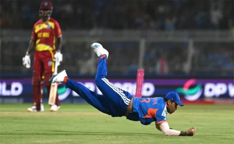 T20 WC 2026: team india dropped 3 catches in do or die match against west indies1