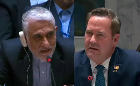 Iran and US envoys in fierce war of words during UN Security Council 