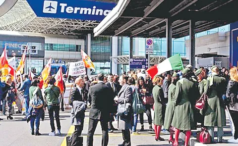 Why air traffic controllers strike in Rome explanation