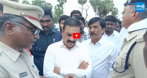 Kakani Govardhan Reddy Heated Argument with Police 1