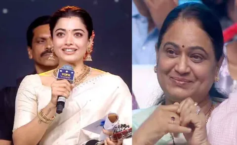 Rashmika Mandanna Speech at Telangana Gaddar Film Awards