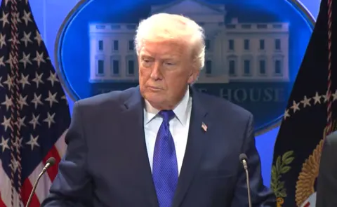 Trump faults UK for late assistance