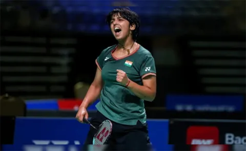 Tanvi Sharma Stuns Japans Natsuki Nidaira To Storm Into Semifinal