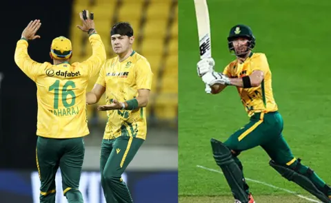 South Africa Won By 19 Runs Vs New Zeland 4th T20 Equals Series1