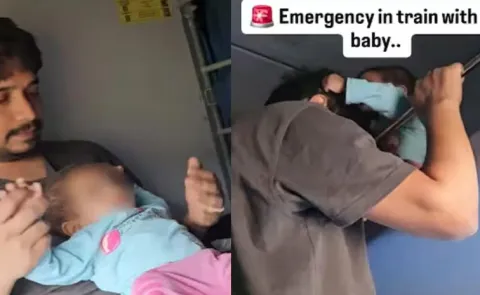 Mother Shocked By How Indian Railways Helped Sick Baby