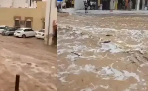 3 dead in Oman flash floods Dubai Abu Dhabi corridor on alert