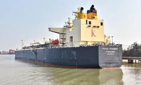 LPG cargo ship from US arrives at Karnataka