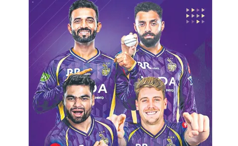 Knight Riders set sights on fourth IPL title.1