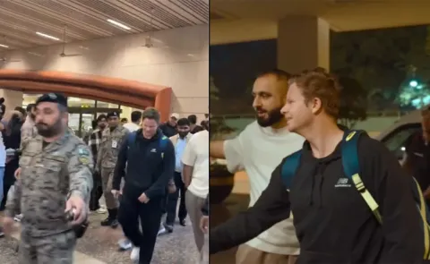 Steve Smith Arrives In Pakistan For PSL Amid Tensions Over Threat From Armed Group6