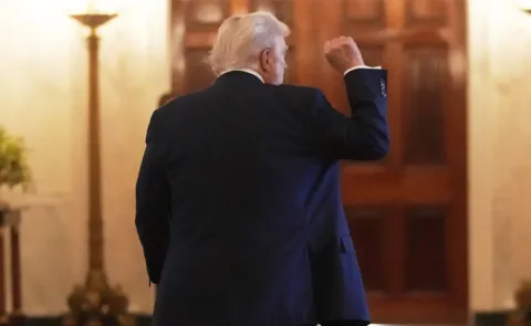 Trump has backed down as President pauses strikes says Iran