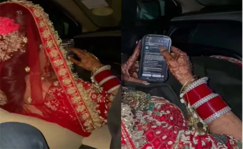 Bride applies for job on wedding day, video goes viral13