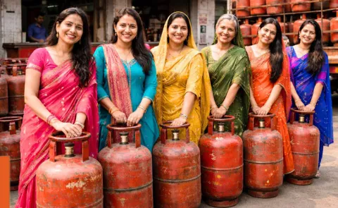 Delhi free LPG cylinders on Holi and Diwali