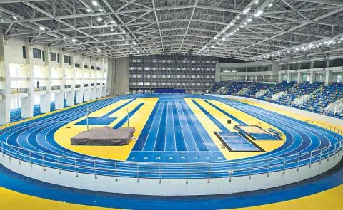 Indoor Athletics Championship Games In Bhuvaneshwar Odisha7