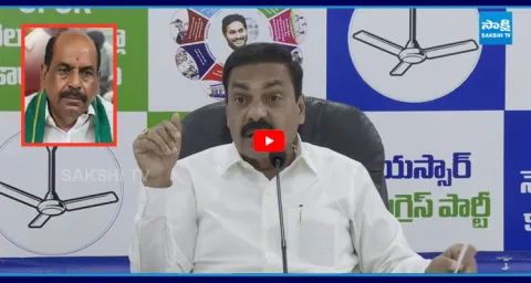 Kakani Govardan Reddy Strong Counter to Police Dept Over Radhakrishna Brothel Case 1