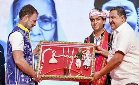 Rahul Gandhi targets RSS, BJP over Vanvasi term for tribals