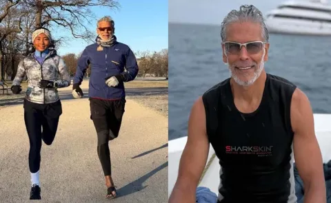 Milind Soman's 1 Simple Rule For Couples's Fitness
