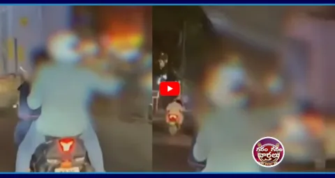 Drunk Youth Bike Ride With Beer Bottle 1