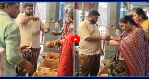 Coconut Contractor Fined For Looting Devotees On Indrakeeladri Vijayawada 1