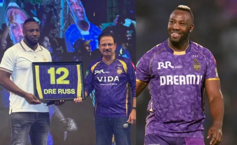 IPL 2026: KKR retires jersey No-12 in tribute to Andre Russell