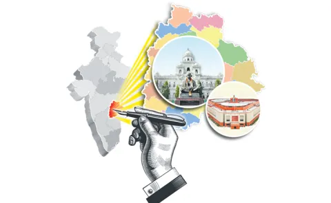 Delimitation Steps towards redistribution of constituencies Lok Sabha, State Assembly seats