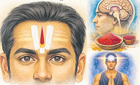Spiritual Significance of the U-Shaped Tilak Urdhva Pundra in Vaishnavism