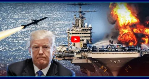 Iran Attack On US Abraham Lincoln War Ship And F18 Fighter Jet 1