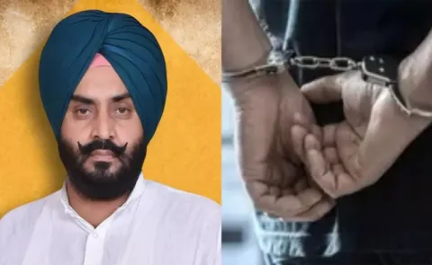 AAP MLA Harmeet Singh Pathan Arrest AT Punjab