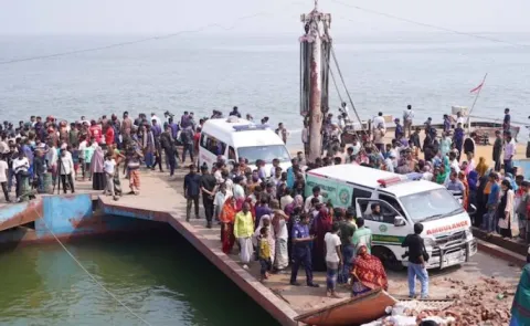 24 Dead In Bangladesh After Bus Plunges Into River While Boarding Ferry