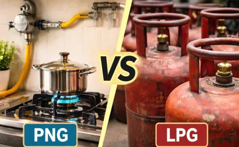 No LPG for households with piped gas