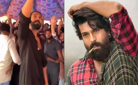 Ram Charan returns to Peddi Movie sets after injury