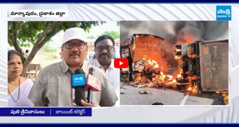 14 Dead Bodies Of Markapuram Bus Accident Victims Handed Over To Family 1