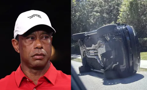 Golf Legend Tiger Woods Arrested On Suspicion DUI After Car Rollover 