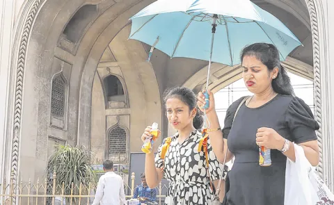 Maximum temperatures cross 40°C in Telangana