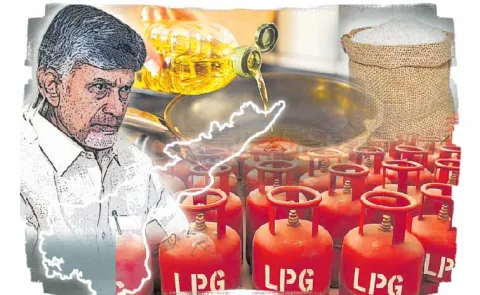 Essential commodities have increased drastically under the TDP coalition rule