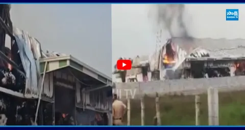 Massive Fire Incident in Ranga Reddy District 1