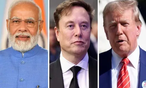  trump modi spoke on iran war elon musk joined call