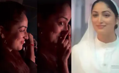 Actress Yami Gautam Blushes While Secretly Watching Her Dhurandhar 2