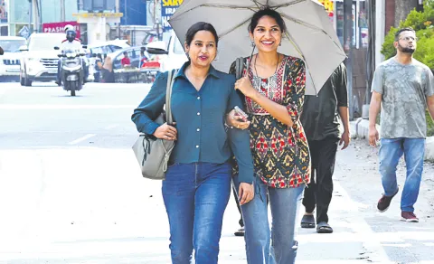 heatwave alert temperature rise 39 degrees city