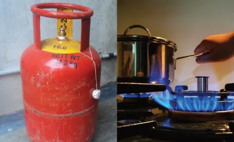 Gas Cylinder Incident Ghatkesar Police Station