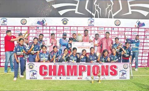 Andhra Pradesh deaf womens cricket team becomes national champion5