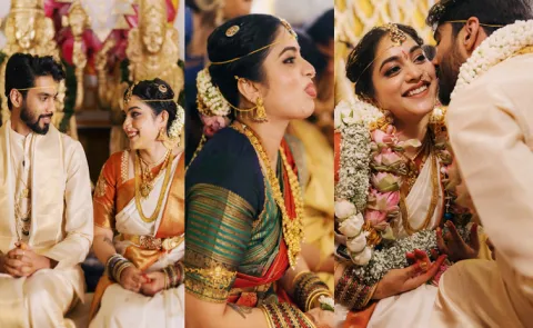 Bigg Boss Punarnavi Bhupalam Shares her Wedding Photos