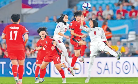 Iran beaten in opening game of Womens AFC Asian Cup