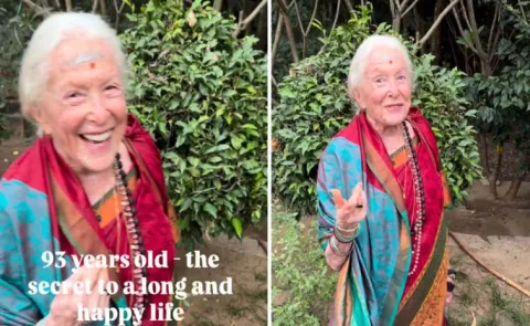 US woman spends in India shares her secret to long and happy life12
