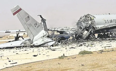 Key USAF E-3 AWACS Aircraft Damaged in Iranian Attack